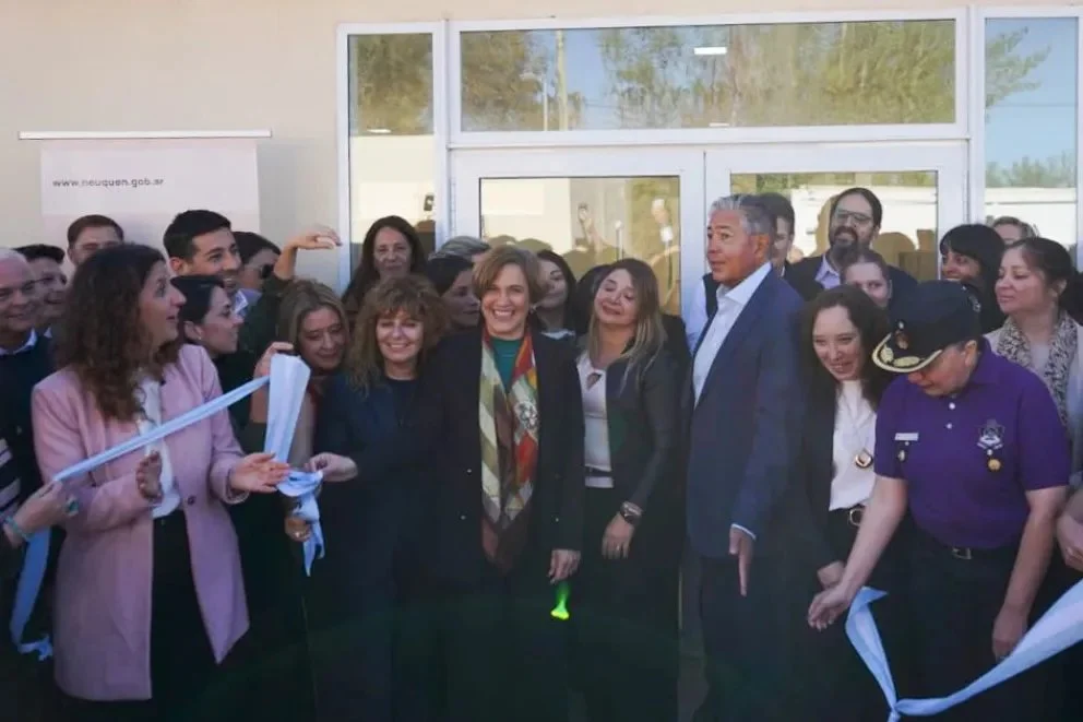 La inauguración del Polo Integral de Mujeres y Diversidad.
