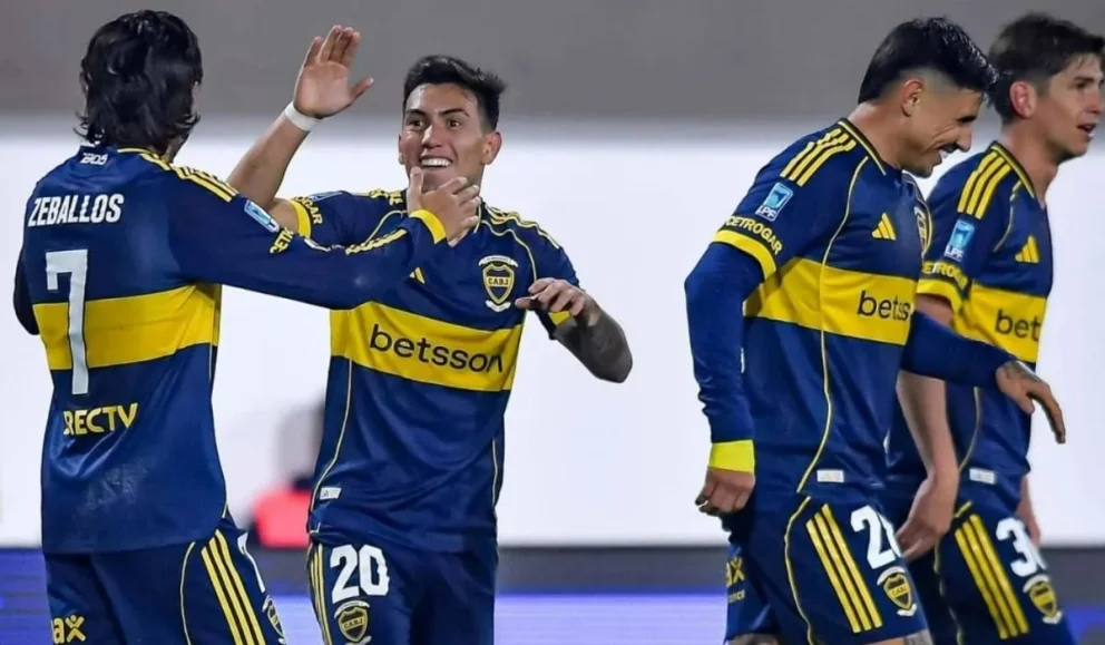 El Xeneize logró la clasificación a los playoffs del Torneo Apertura. Foto: TyC Sports