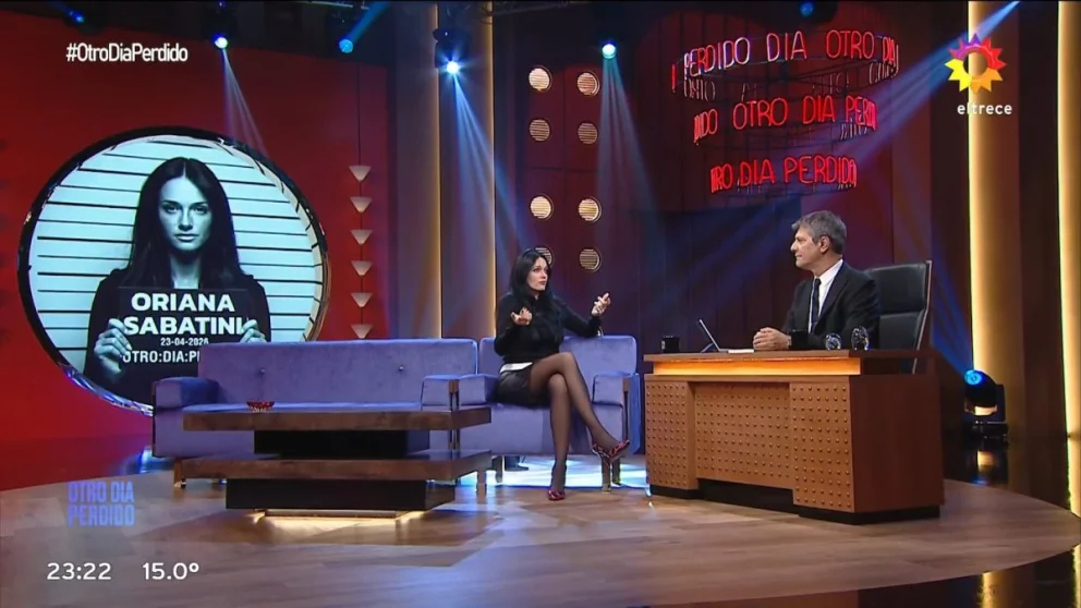 Oriana Sabatini sorprendió al público con una charla íntima donde mezcló su rol de madre y esposa con su profesión.