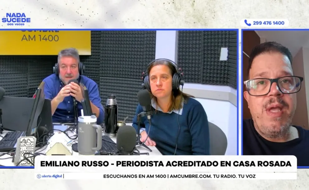 El profesional realizó declaraciones en el programa Nada sucede dos veces, por AM Cumbre 1400. Foto: captura de video