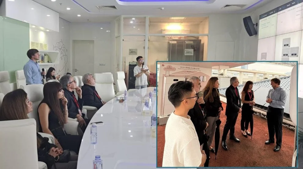 El titular de CALF, Marcelo Severini, encabeza la delegación neuquina en China. Foto: Prensa 