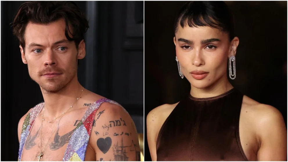El anillo con el que fue vista Zoë Kravitz, que despertó los rumores de compromiso en las redes sociales.