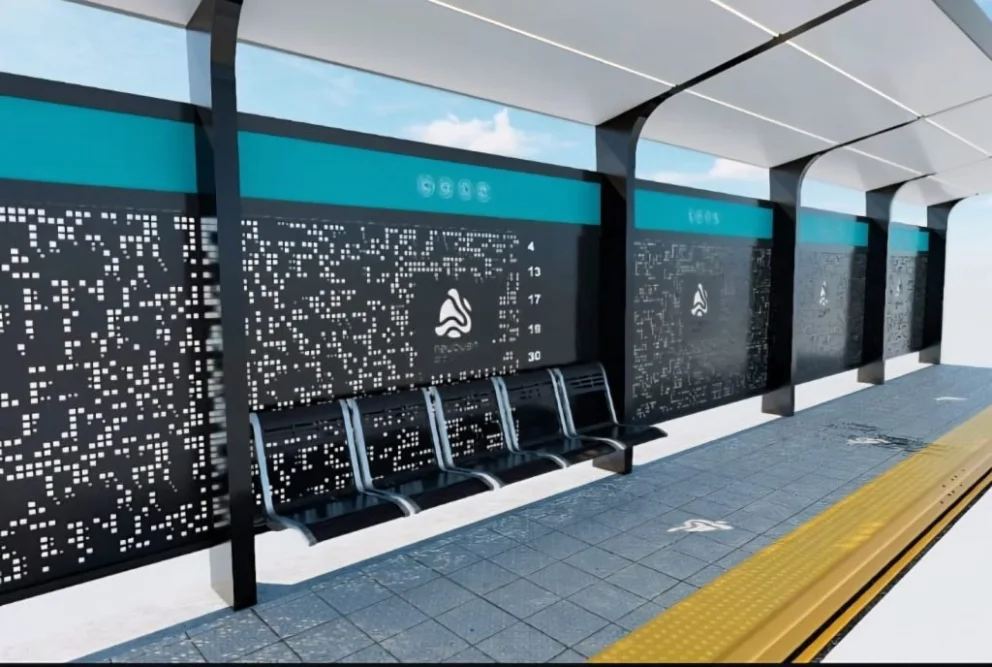 El plan contempla el recambio del mobiliario urbano en un tramo de 12 kilómetros.
