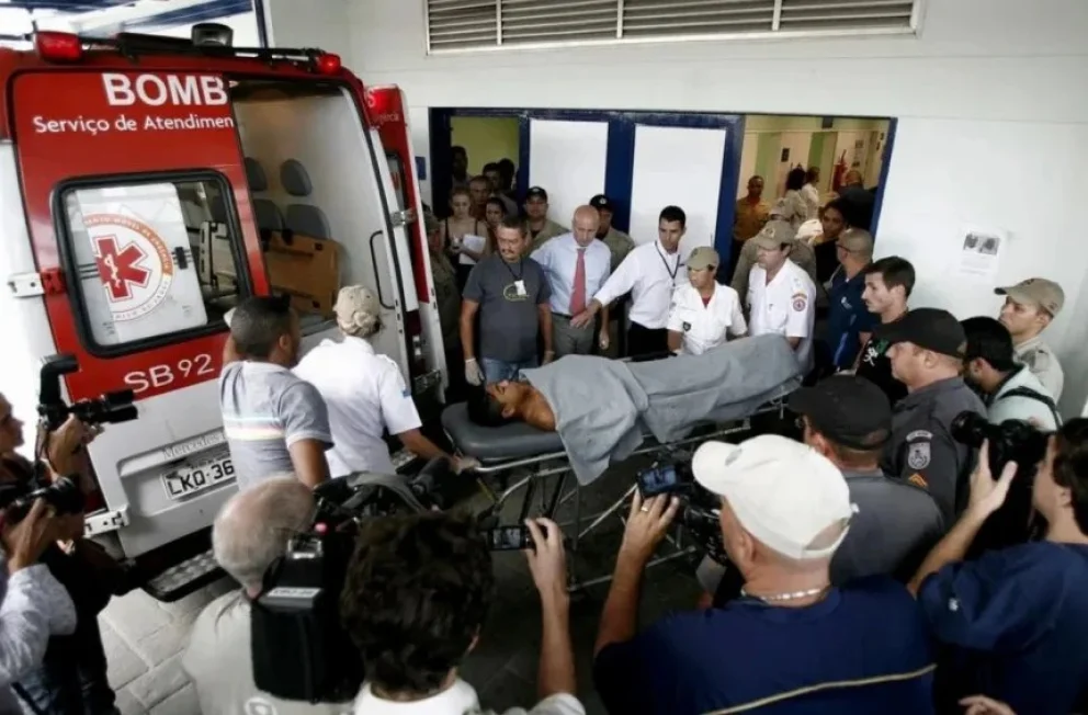 La tragedia sucedió en una escuela de Río Branco y se investiga que haya más de un estudiante involucrado. Foto: gentileza.