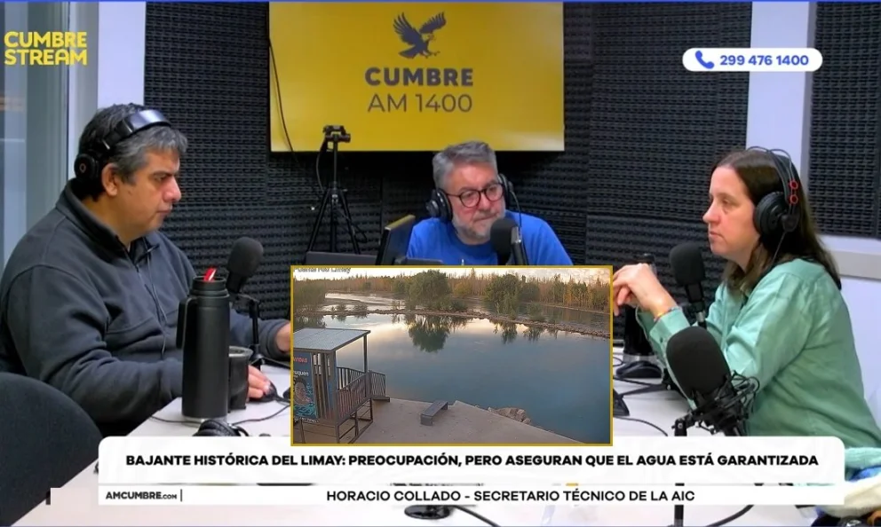 El secretario técnico de la AIC realizó declaraciones en el programa "Nada sucede dos veces", por AM Cumbre 1400. Foto: captura de video Cumbre Stream