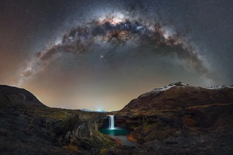 La belleza del Salto del Agrio en todo su esplendor.