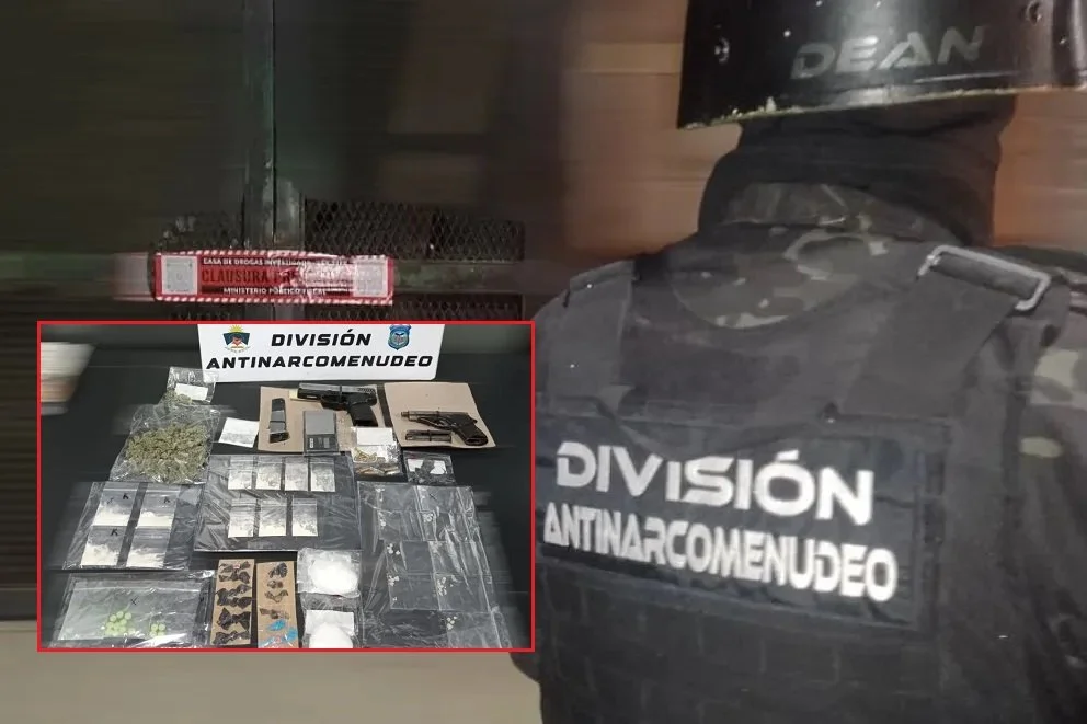 Un amplio despliegue policial se realizó en las últimas horas en el oeste de la capital neuquina. Fotos: Neuquén Informa