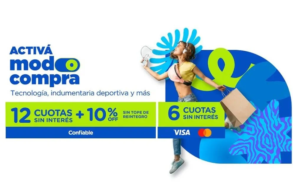 La promo se focaliza en el rubro indumentaria y calzados. Foto: BPN.