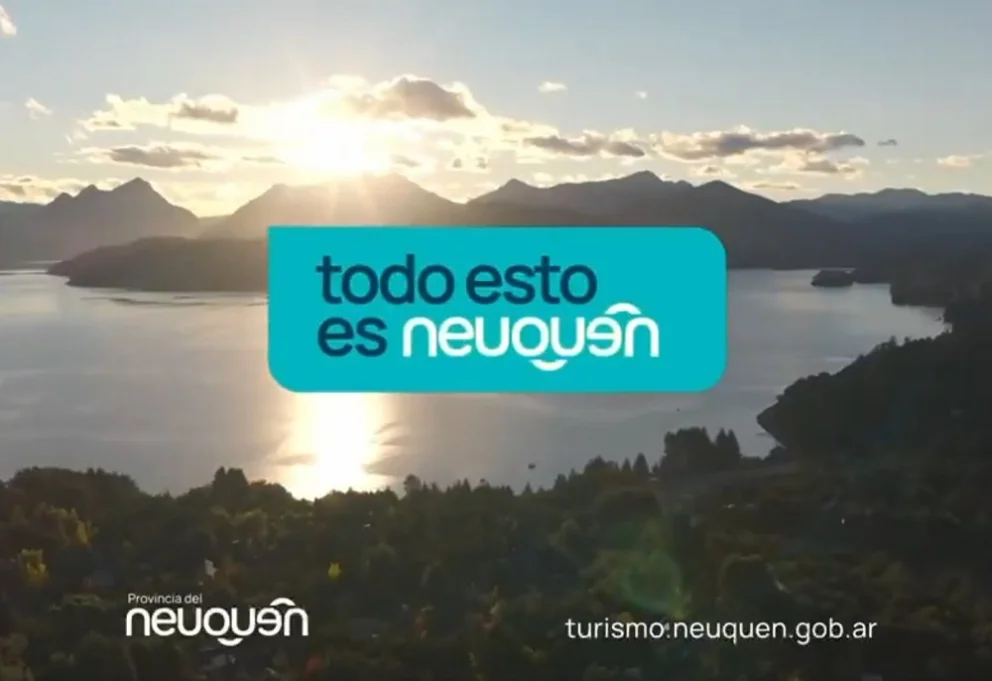 Una de las temporadas del año que más identifican a Neuquén. Foto: captura de video