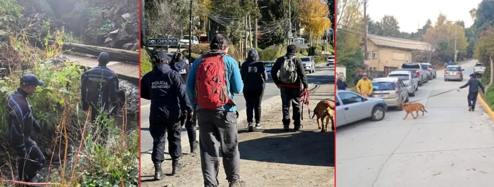 Desesperada búsqueda de la mujer de 52 años de la que no tienen noticias desde el viernes por la mañana. Fotos: gentileza/Policía