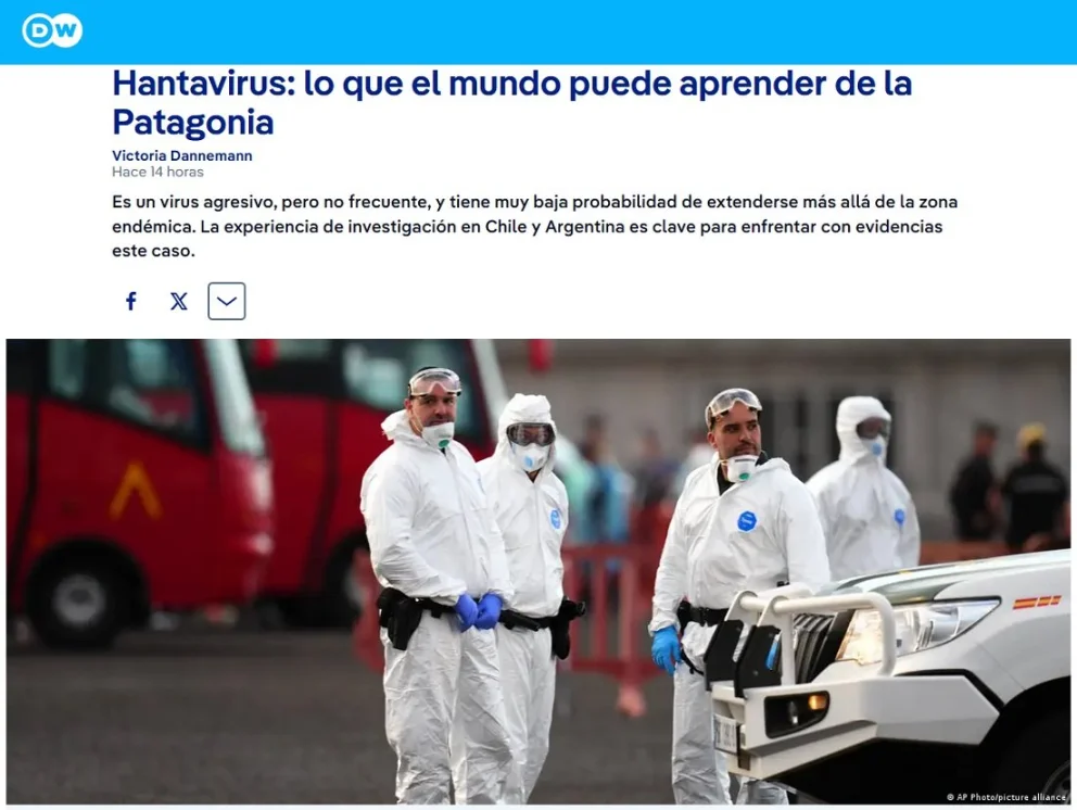 La publicación alemana que entrevistó a la titular del CEAN y destacó la investigación en Neuquén. 