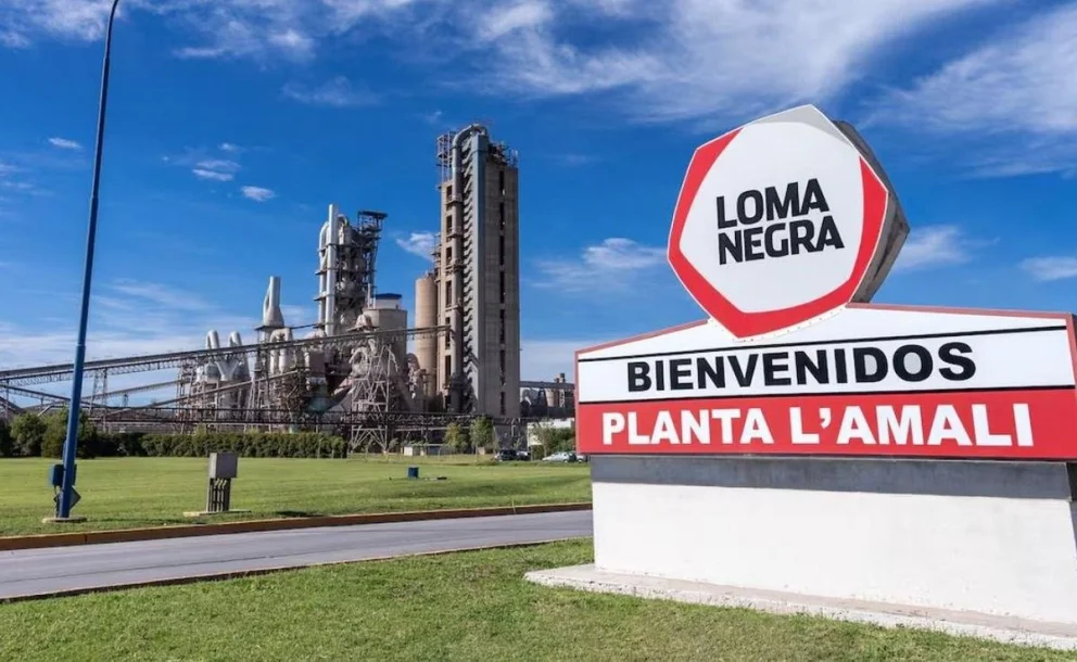 Loma Negra es la empresa líder en la producción de cemento en Argentina, con una capacidad superior a las 10 millones de toneladas anuales. Foto: gentileza.