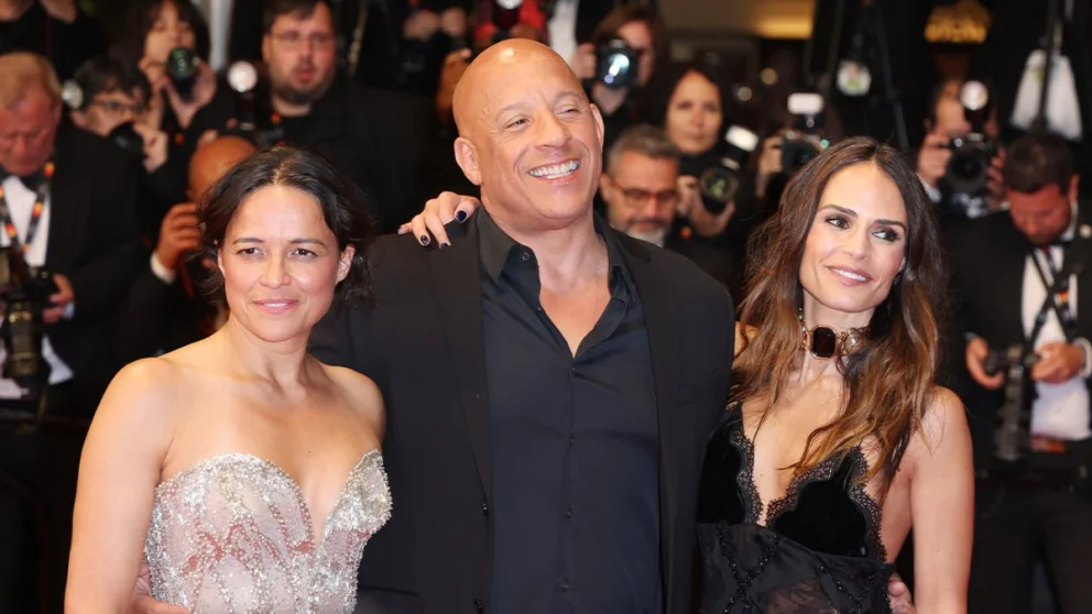 Vin Diesel y Meadow Walker se mostraron unidos en Cannes durante el aniversario de la película.