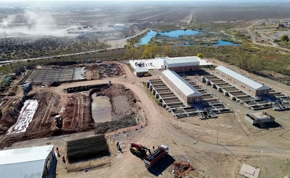 La obra que duplicará la capacidad de agua de la región.