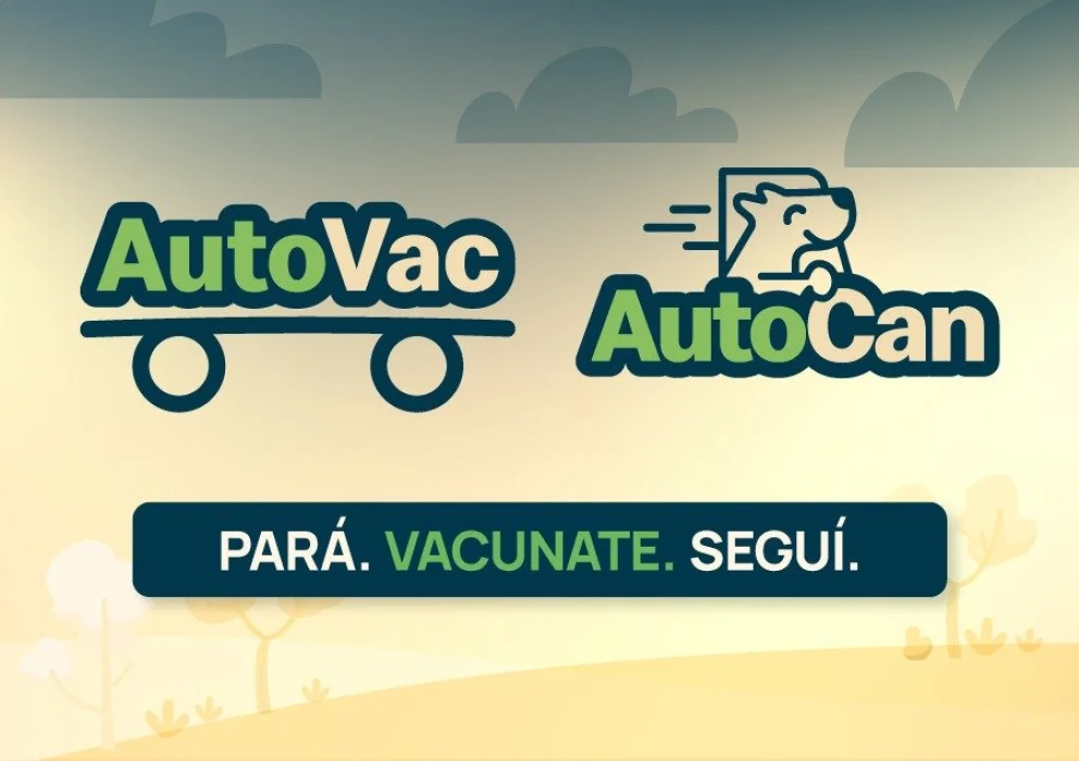 Salud, agilidad y cuidados: una propuesta conjunta entre la Muni y la Provincia sin bajarse del auto.