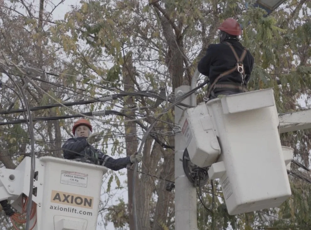 El detalle de los cortes de energía que realizará CALF para la realización de obras. Foto: CALF
