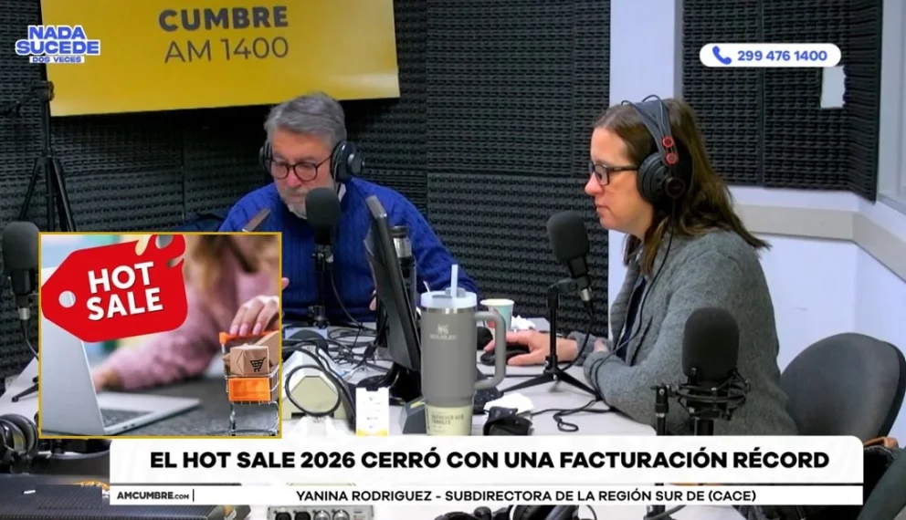 La representante de la Cámara Argentina de Comercio Electrónico realizó declaraciones en el programa "Nada sucede dos veces". Foto: captura de video Cumbre Stream