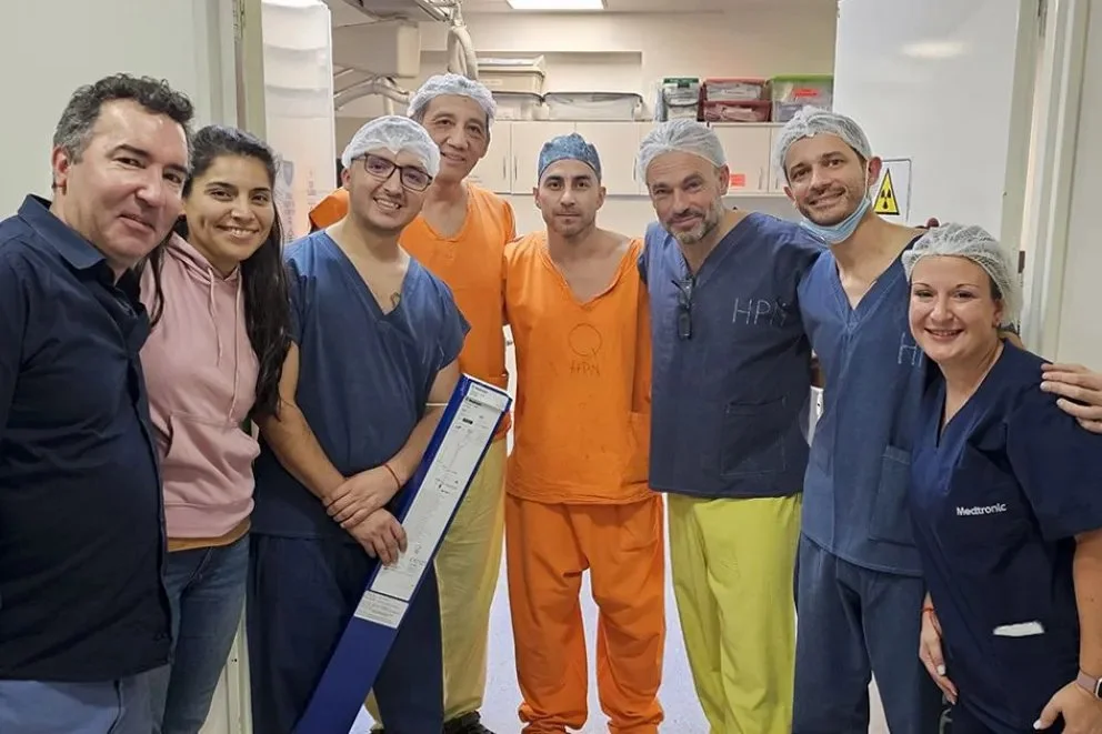 El equipo del HPN se forma constantemente para que más niños y niños no deban ser trasladados a otras provincias. Foto: gentileza.