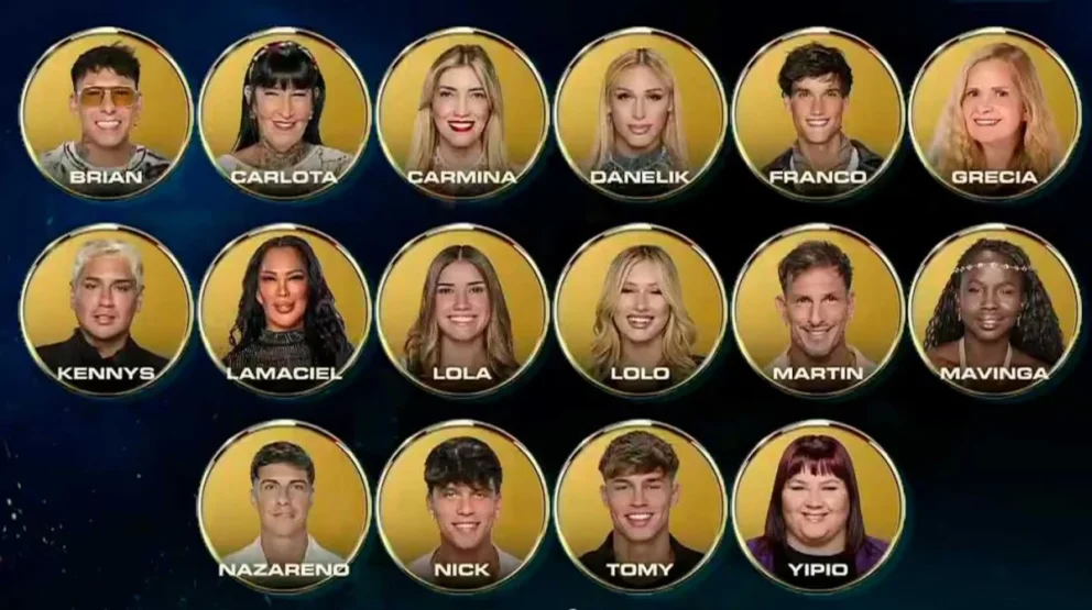 Yipio Pintos, Lola Tomaszeuski, Brian Sarmiento y Andrea del Boca reingresaron a Gran Hermano.