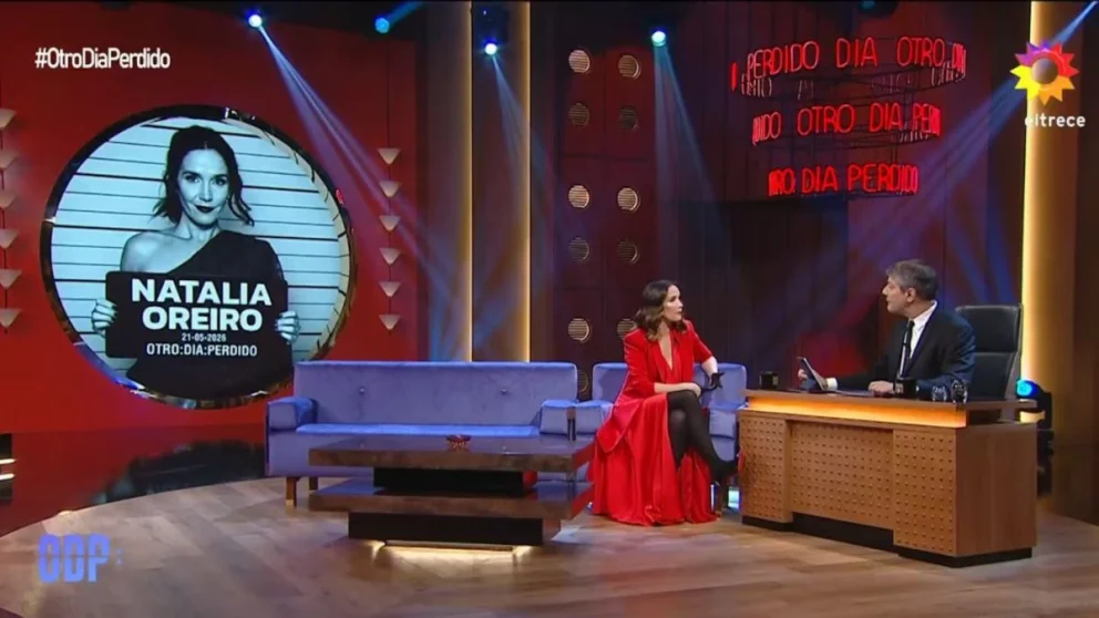 Natalia Oreiro repasó sus inicios artísticos con Marío Pergolini.