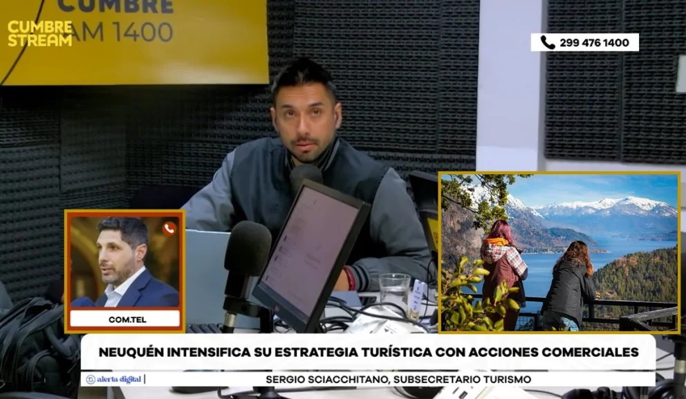 El funcionario provincial realizó declaraciones en el programa "La Antesala", por AM Cumbre 1400. Foto: captura de video Cumbre Stream.