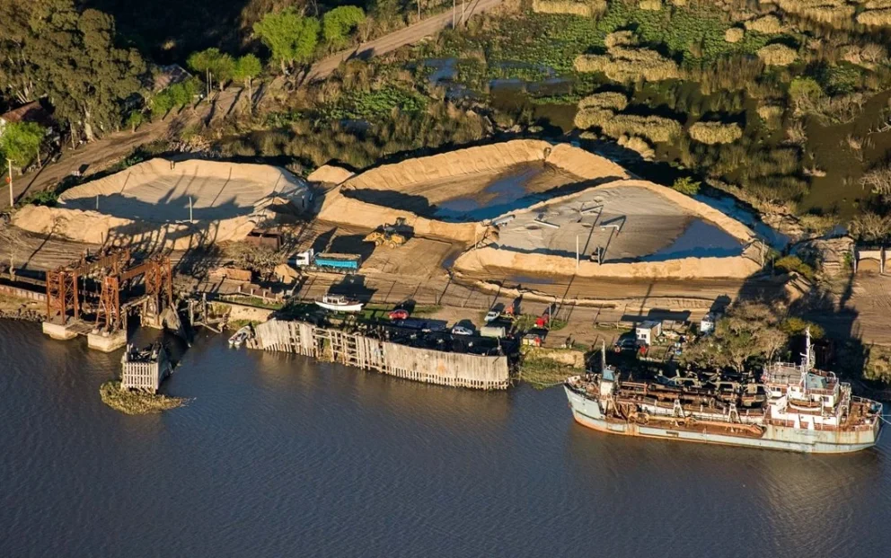 El Puerto Ibicuy proyecta reconvertirse en plataforma logística para abastecer la actividad de Vaca Muerta.