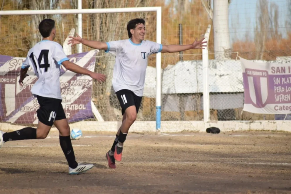 Lucas Koleff selló la victoria para el Tricolor. Foto: Gentileza