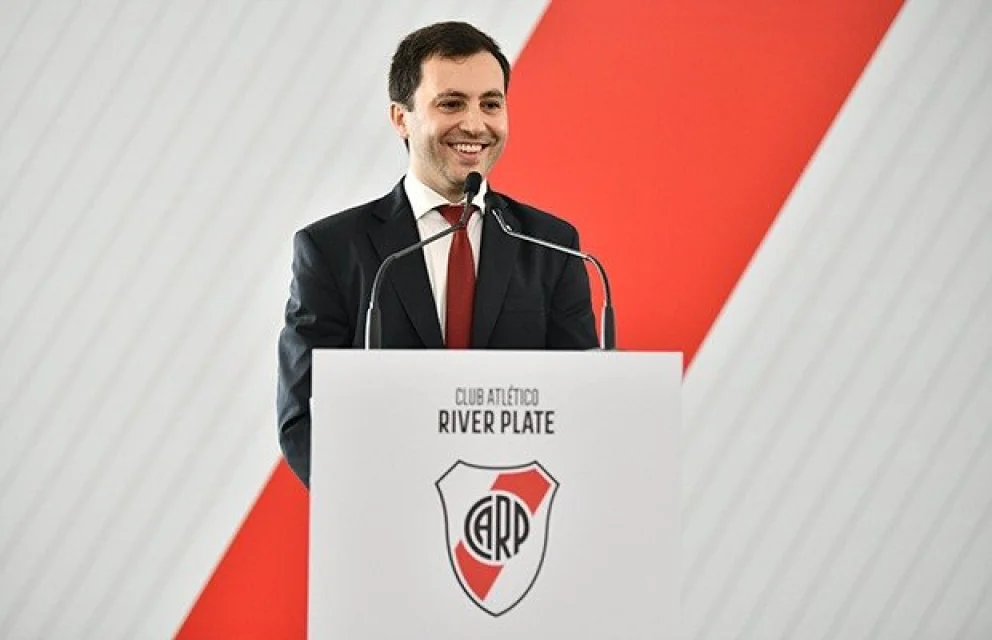 Stefano Di Carlo, presidente de River. Foto: archivo