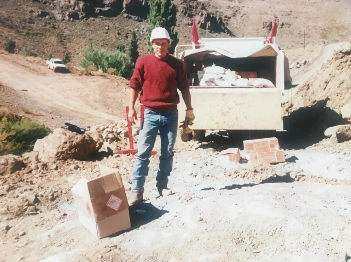 Mauro Mauad trabajando en Neuqu&eacute;n