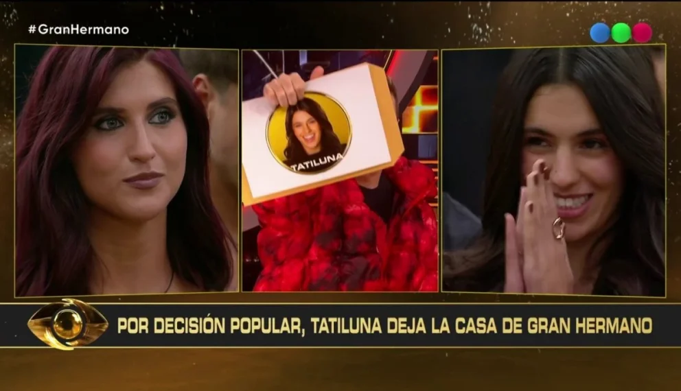 Tati Luna se despidió de forma distante de sus compañeros antes de cruzar la puerta y convertirse en la nueva eliminada del certamen.