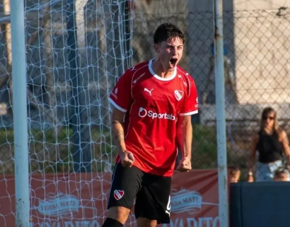 Nicolás Garrido, defensor de 20 años perteneciente al plantel de la Reserva. Foto: gentileza