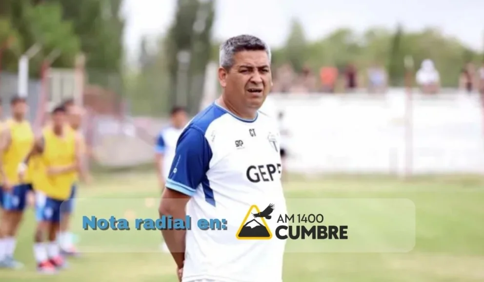 Alfredo Tizza, flamante entrenador de Deportivo Rincón. Foto: Gentileza