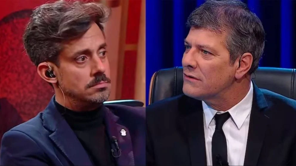 Mario Pergolini y Evelyn Botto bromearon en la pantalla de eltrece sobre la supuesta enemistad que los portales de espectáculos instalaron.