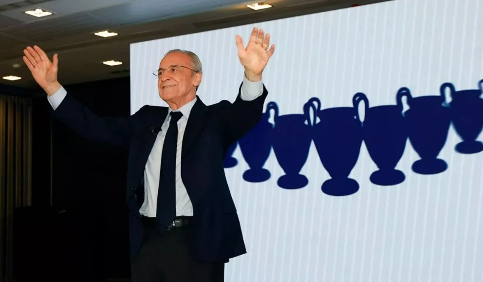 Florentino Pérez comenzará su cuarto mandato como presidente del Real Madrid. Foto: Real Madrid