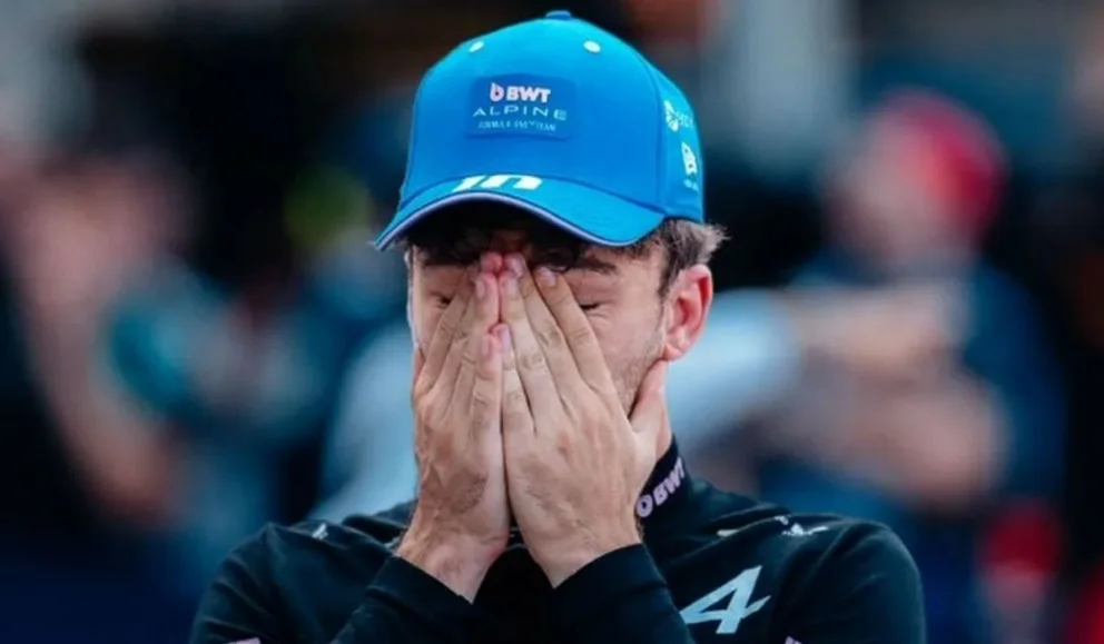 Pierre Gasly aseguró estar "desconsolado" tras enterarse de la penalización. Foto: Ámbito