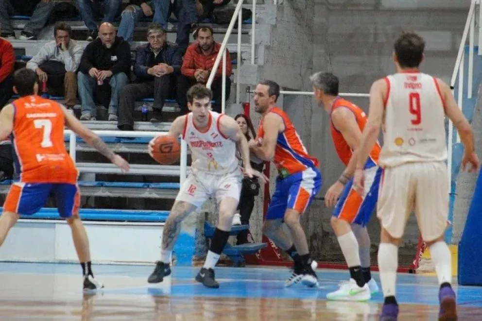 El Básquet al rojo vivo. Foto: gentileza