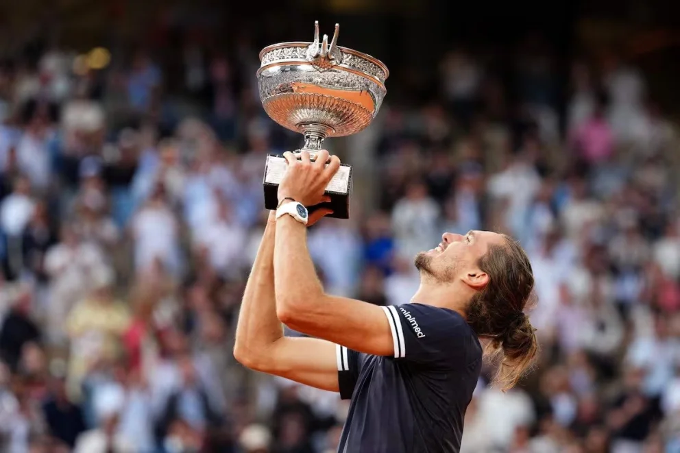 Zverev campeón del Roland Garros. Foto: archivo