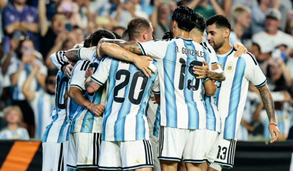 La Selección Argentina comienza la defensa del título este martes. Foto: Archivo