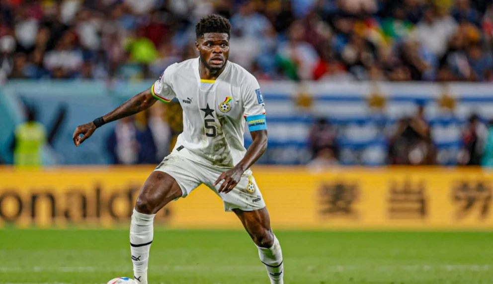 Thomas Partey, figura de Ghana. Foto: archivo