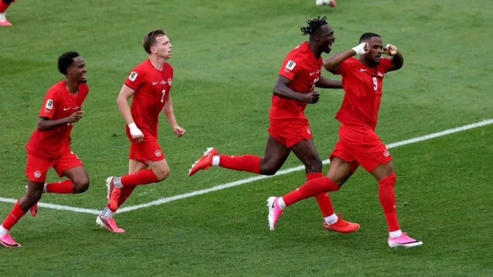 Canadá y Bosnia empataron 1 a 1. Foto: gentileza
