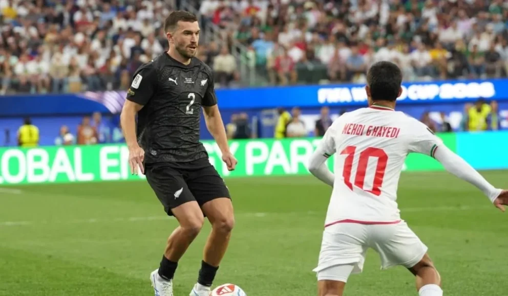 Como fue el debut de Tim Payne con Nueva Zelanda en el Mundial 2026. Foto: EFE