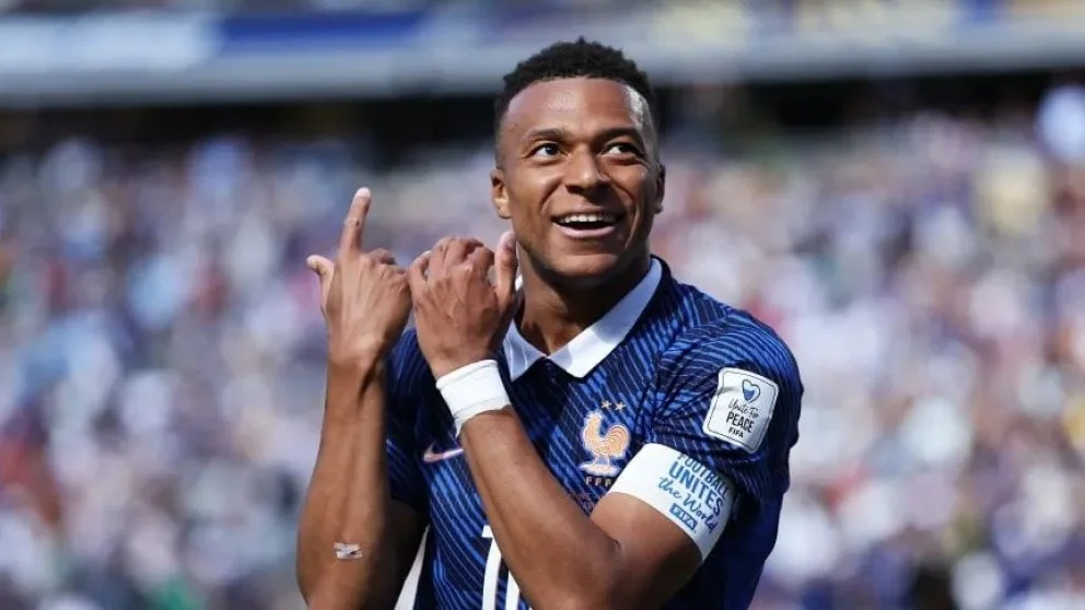 Mbappe brilló ante Senegal. Foto: archivo
