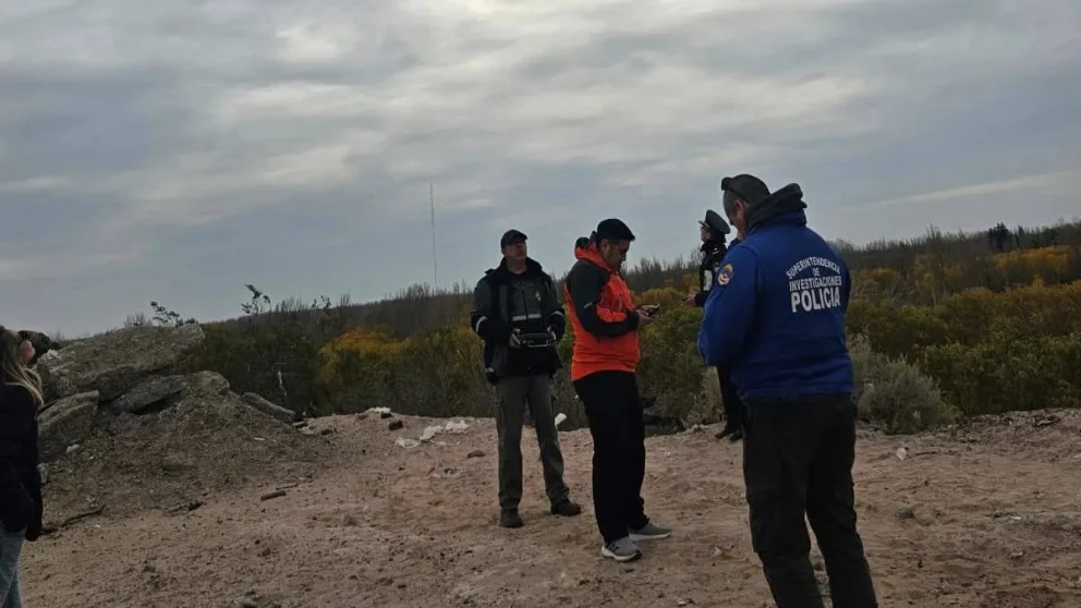 La  búsqueda del hombre que se había arrojado al río, comenzó el 20 de mayo. Foto: gentileza.