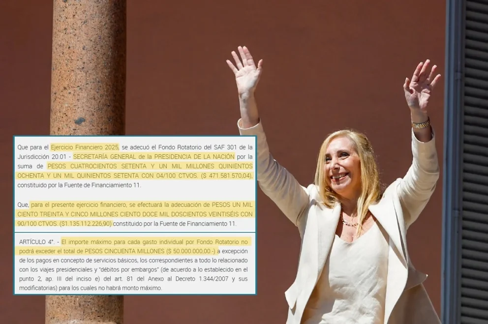 La secretaria General de la Presidencia administra el Fondo para gastos flexibles de la Casa Rosada, que aumentó este año a una cifra superior a lo 1100 millones de pesos. Fotos: NA/archivo