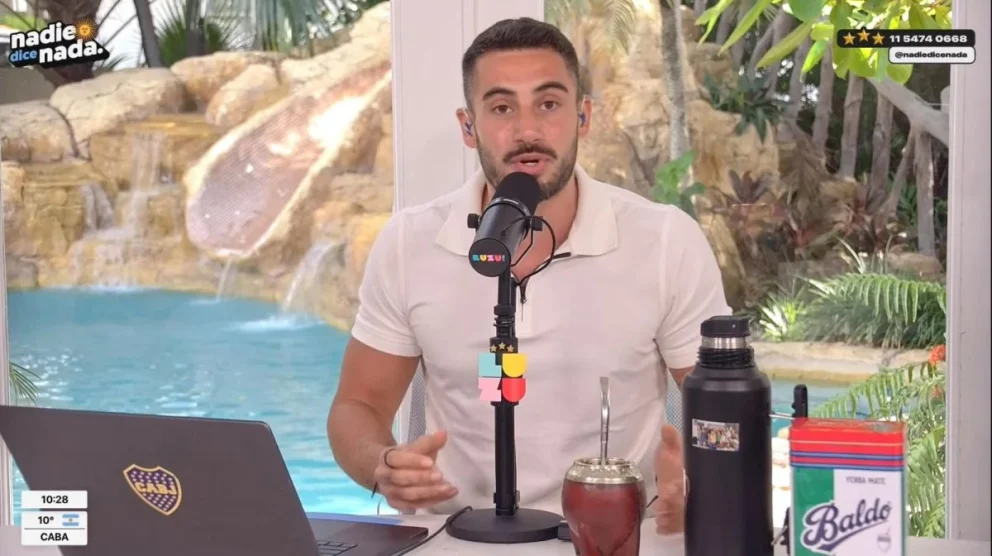 Nicolás Occhiato cruzó con dureza a la enviada de prensa que vulneró la seguridad de Luzu TV durante la estadía en los Estados Unidos.