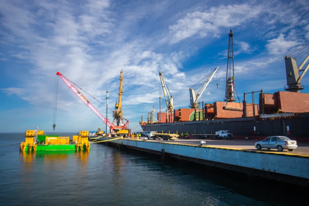 Los materiales serán utilizados para construir el sistema offshore que conectará Punta Colorada con las monoboyas de carga en altamar.