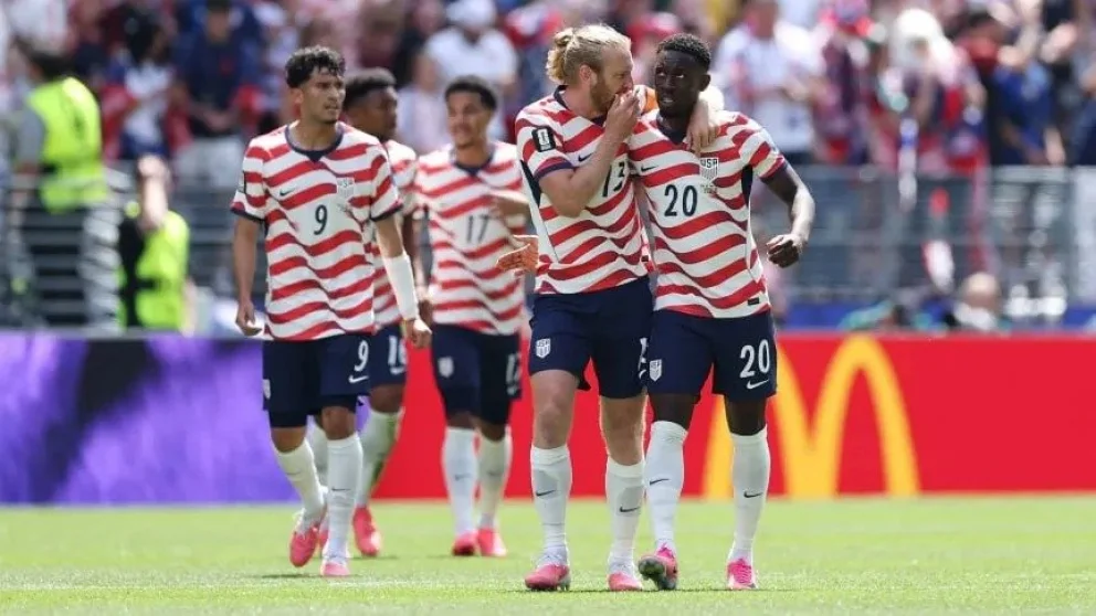 Estados Unidos se clasificó a los 16vos de final. Foto: gentileza