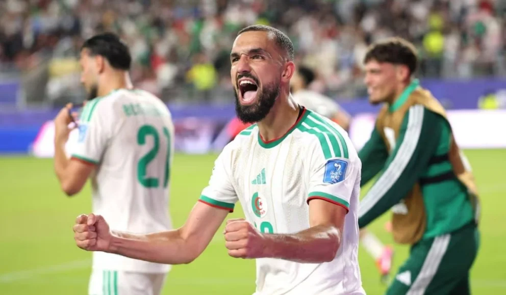 Argelia definirá sus chances de clasificación ante Austria en la última fecha. Foto: LA NACION