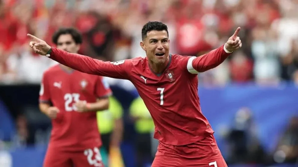 Cristiano Ronaldo dijo presente en el mundial. Foto: archivo