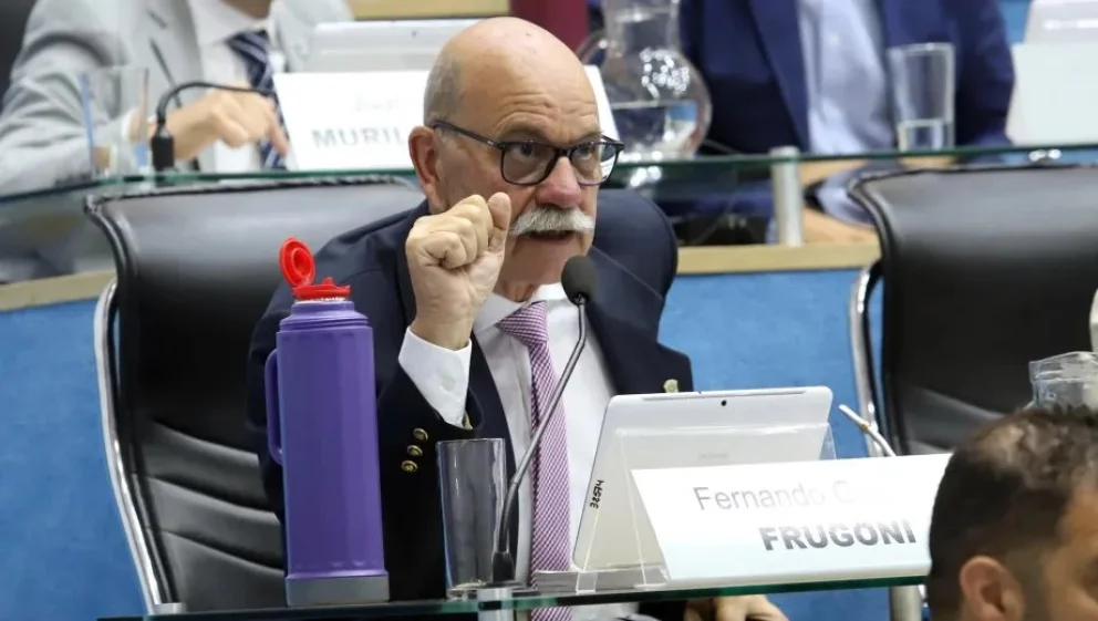 El legislador rionegrino Fernando Frugoni.